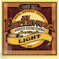 Ernie Ball P02004 EARTHWOOD LIGHT ACOUSTIC 80/20 BRONZE 11-52
